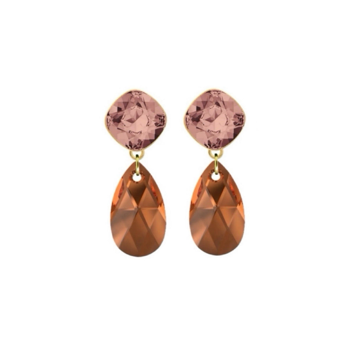 Miglot // Small// Peach Cognac