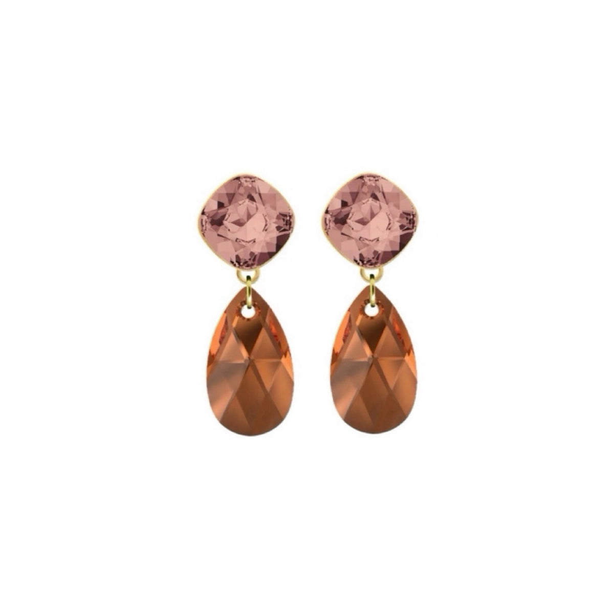 Miglot // Small// Peach Cognac